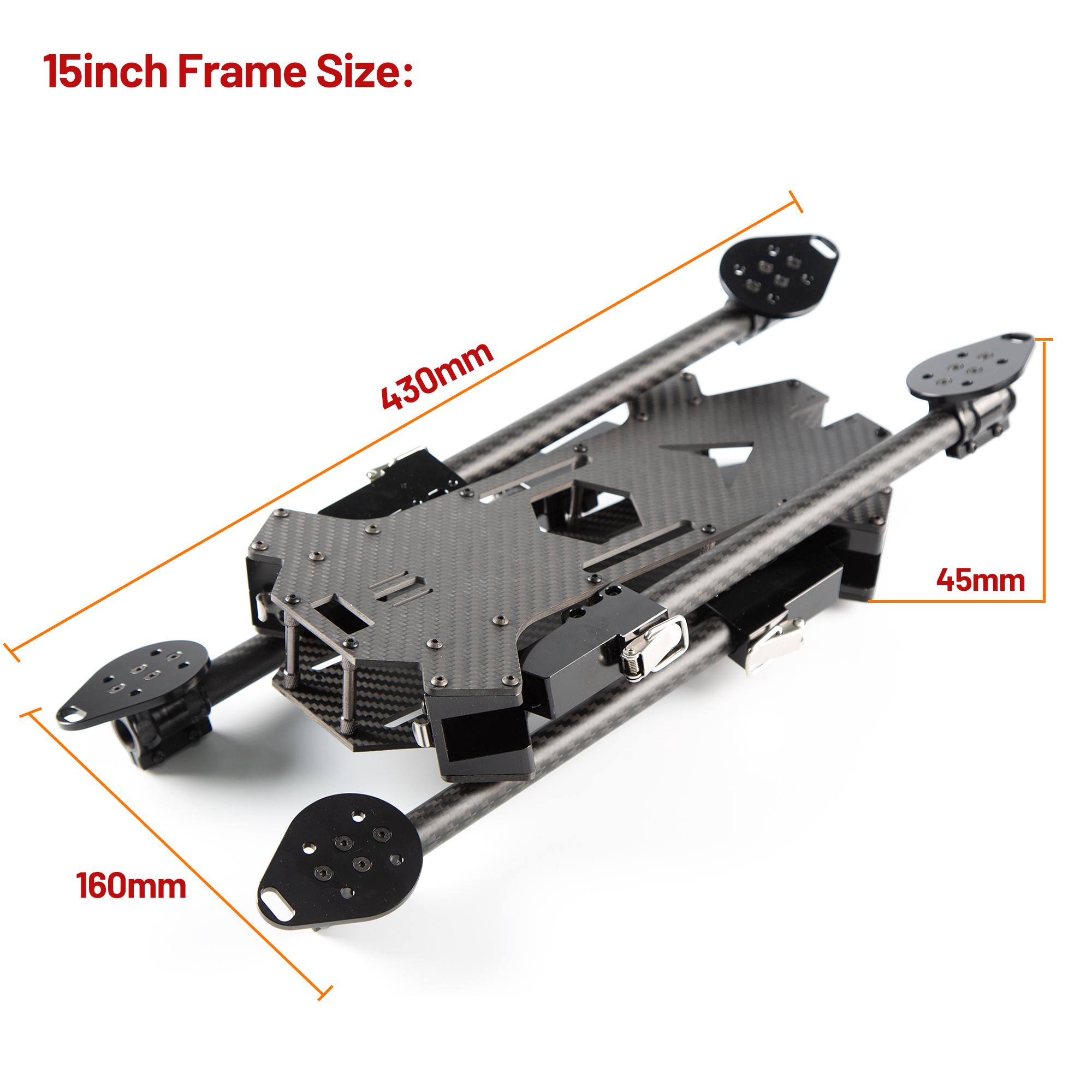 15inch /17inch FPV Carbon Fibe - Drone Kit Fpv recensie en prijs