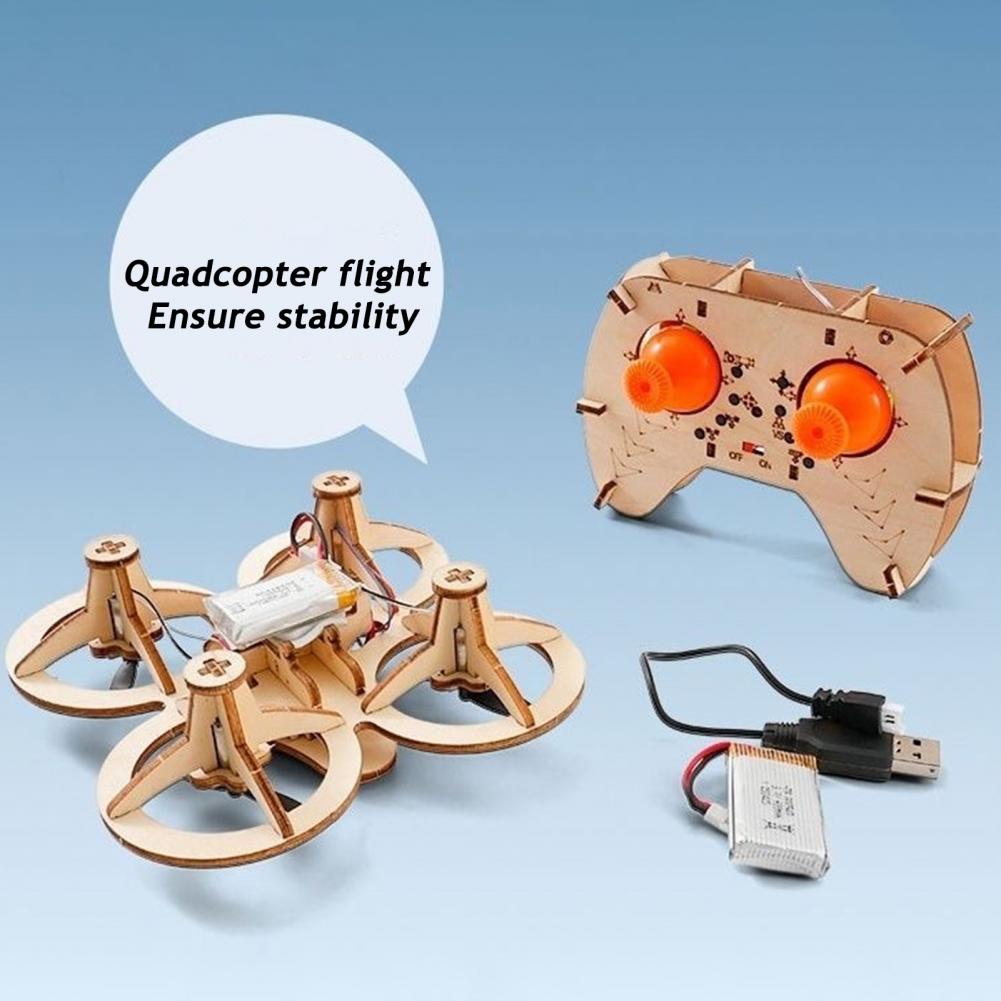 Rc Drone Toy Wooden Drone Puzz - Drone Kit Beginner recensie en prijs