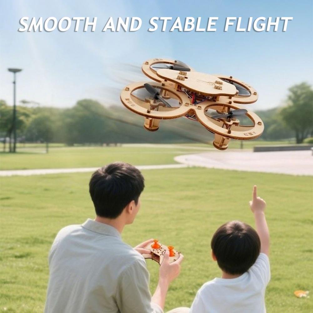 Rc Drone Toy Wooden Drone Puzz - Drone Kit Beginner recensie en prijs