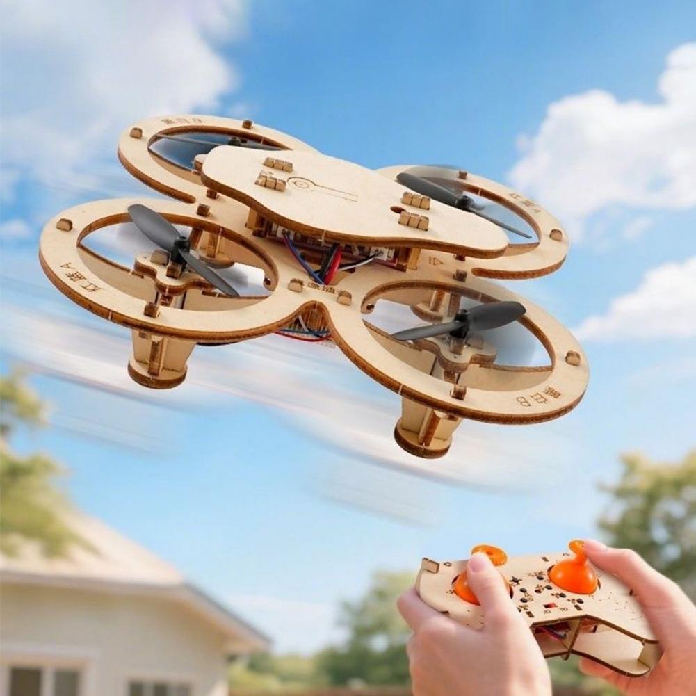 Rc Drone Toy Wooden Drone Puzz - Drone Kit Beginner recensie en prijs