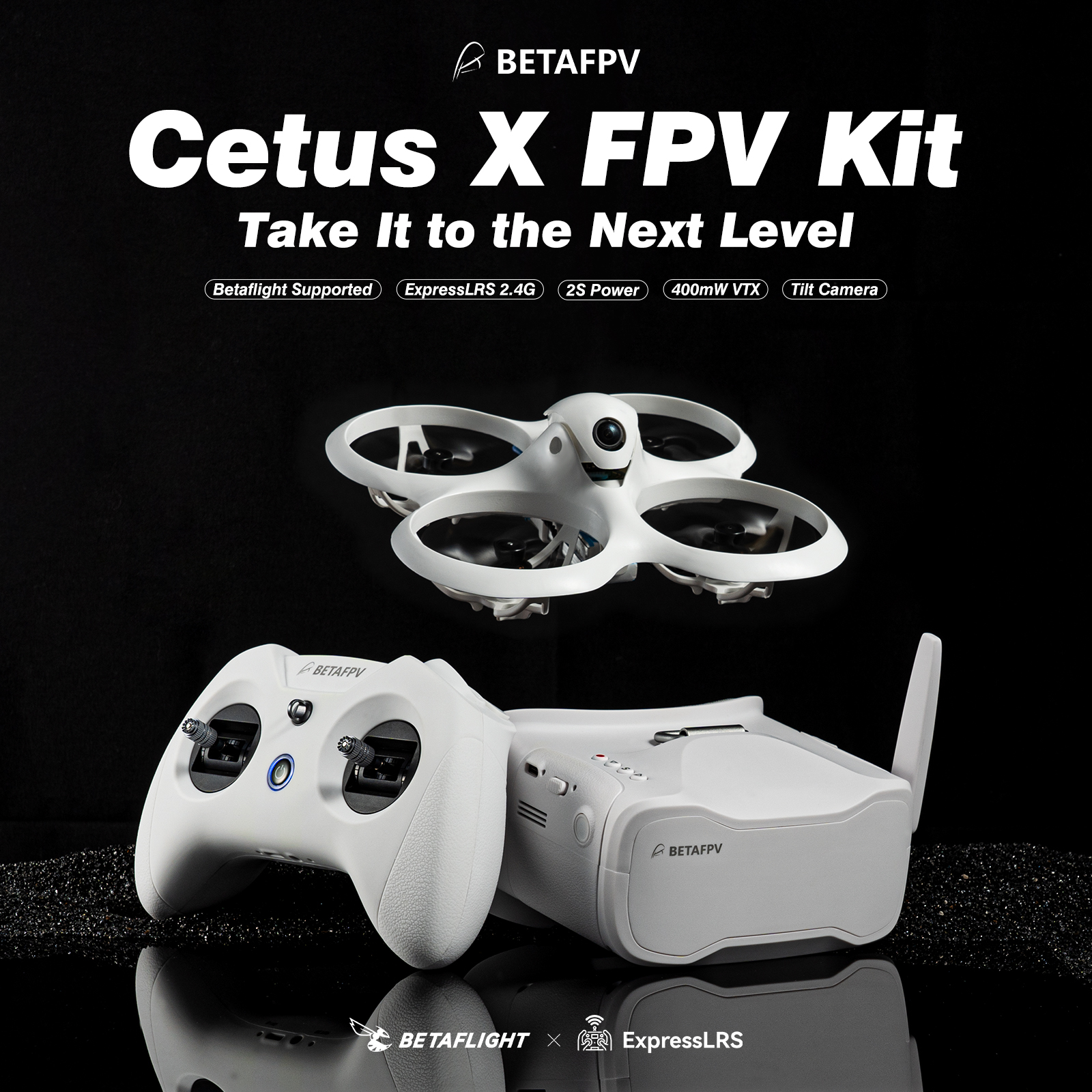 BETAFPV Cetus X FPV Kit Racing - Drone Kit Beginner recensie en prijs