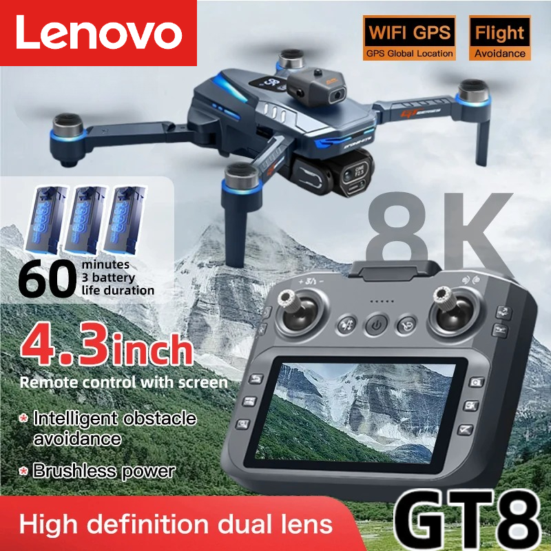 Lenovo GT8 Drone 8K Profession - Drone Kit Long Range recensie en prijs