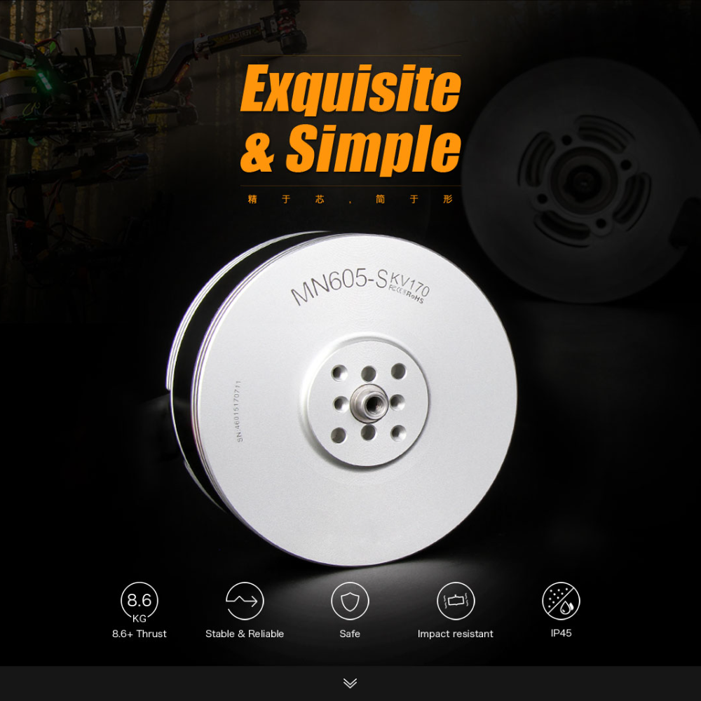 T-MOTOR 2PCS/SET Brushless Mot - Drone Kit Waterproof recensie en prijs