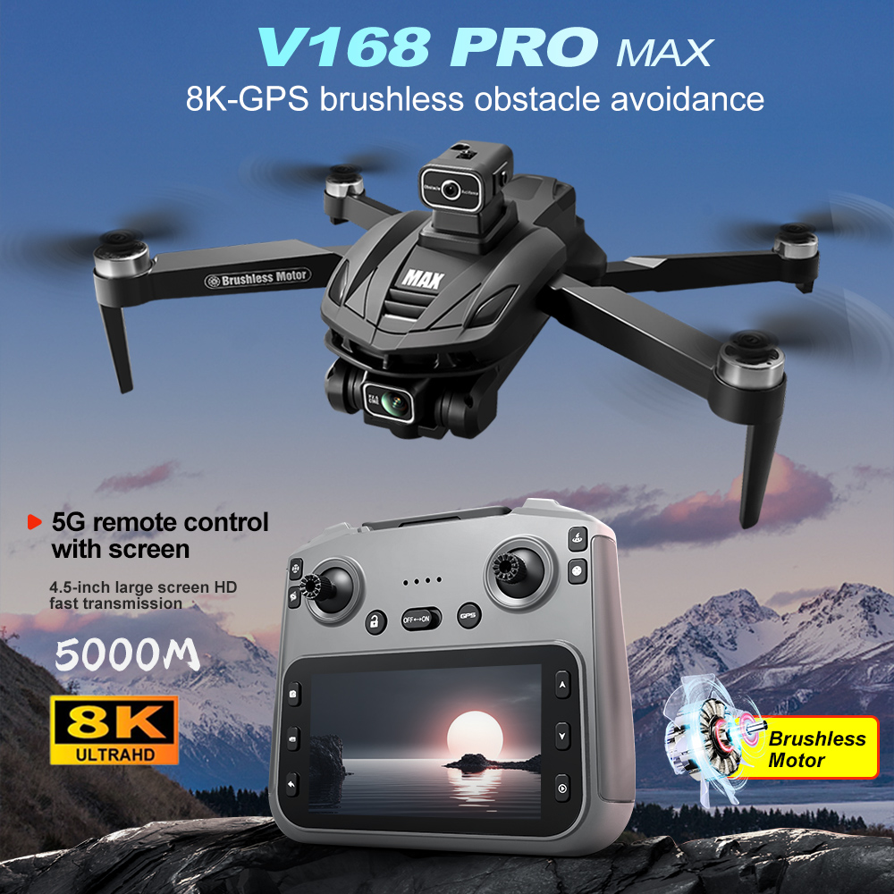 V168 PRO Max GPS Drone 8K Prof - Drone Kit Professional recensie en prijs