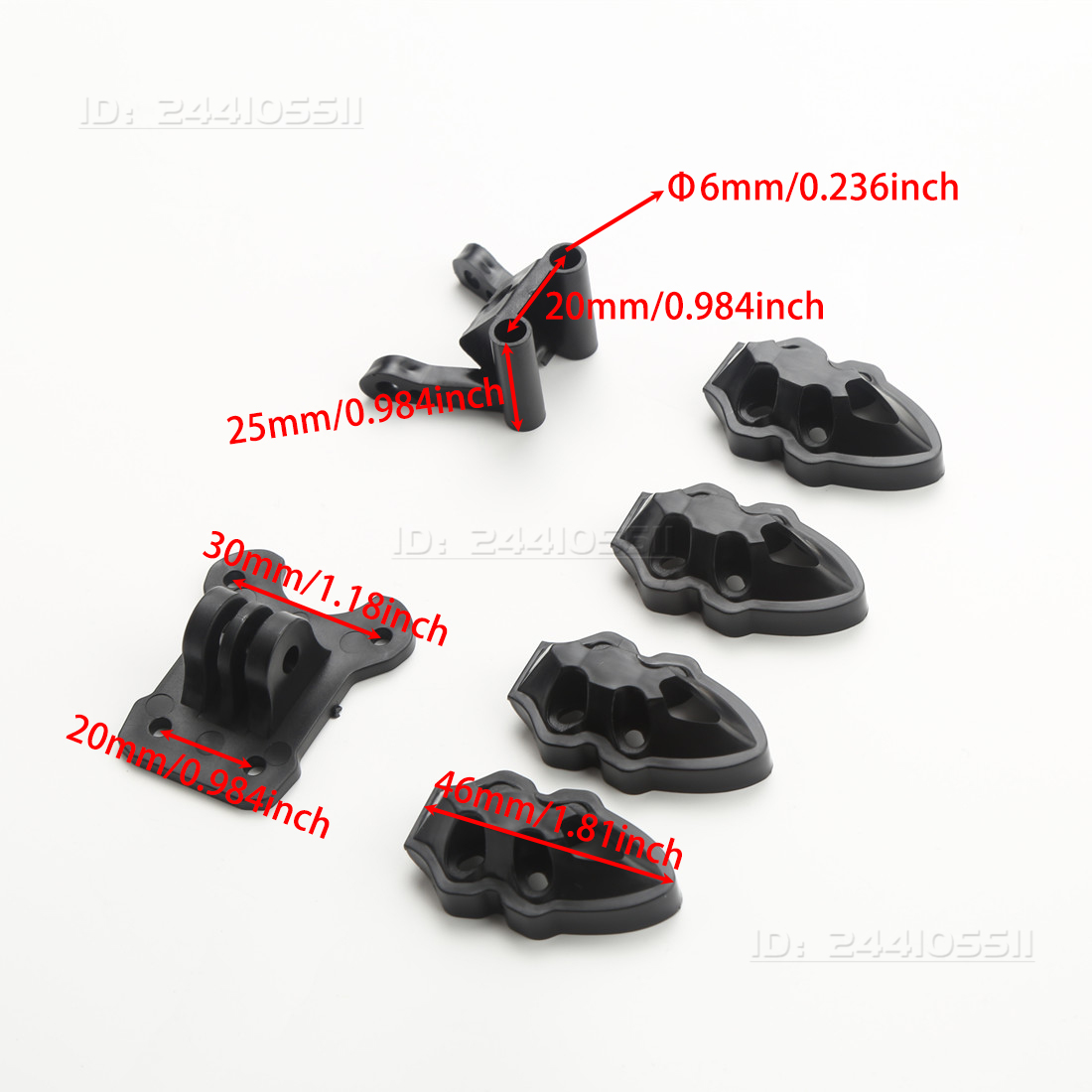 FPV Drone Frame 3D Printed Set - Drone Kit Racing recensie en prijs