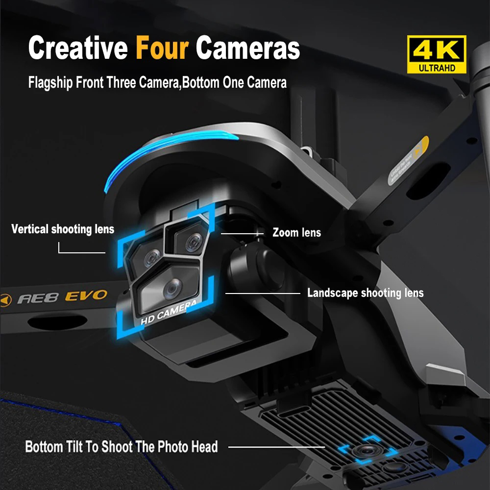 AE8 EVO Drone 4K Professional  - Drone Kit Professional recensie en prijs