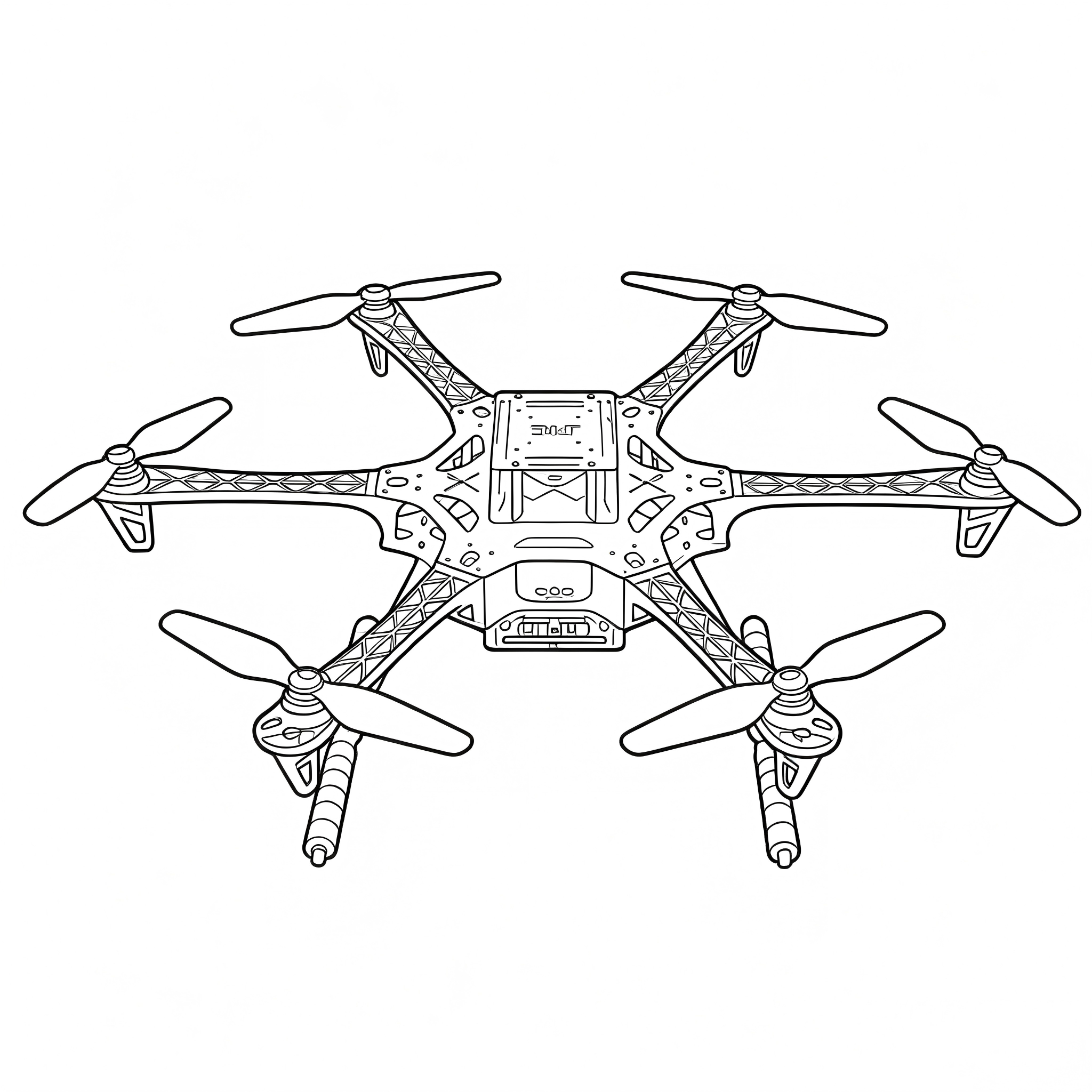S550 RC Hexacopter Drone Frame - Drone Kit Hexacopter recensie en prijs