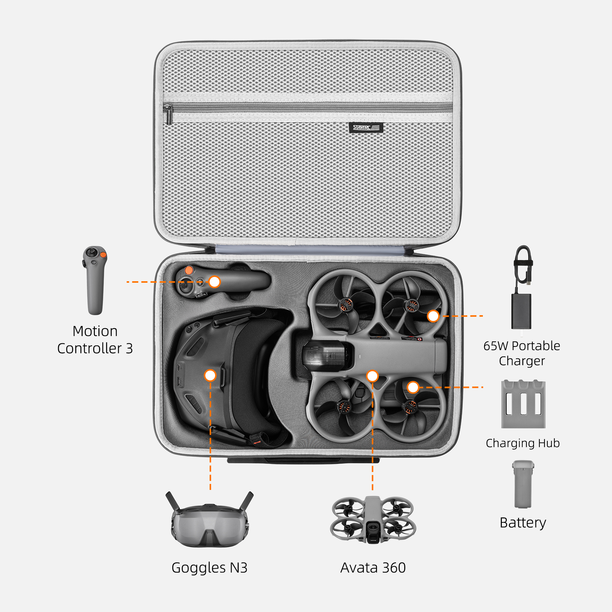Portable Storage Bag For DJI A - Drone Kit Waterproof recensie en prijs