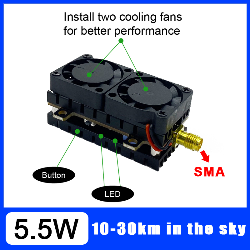 Long Range 5.8GHz 5.5W Video T - Drone Kit Long Range recensie en prijs