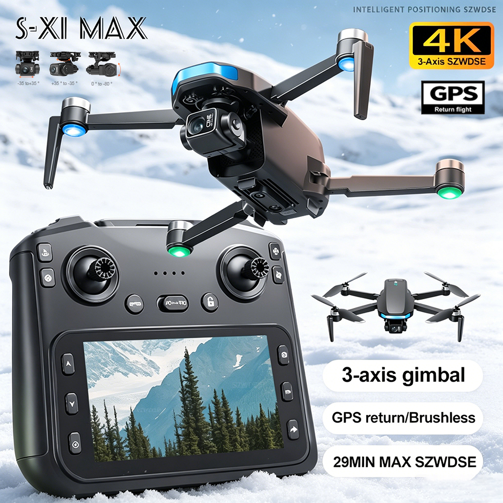 New S-X1 MAX Drone GPS 8K Prof - Drone Kit Professional recensie en prijs