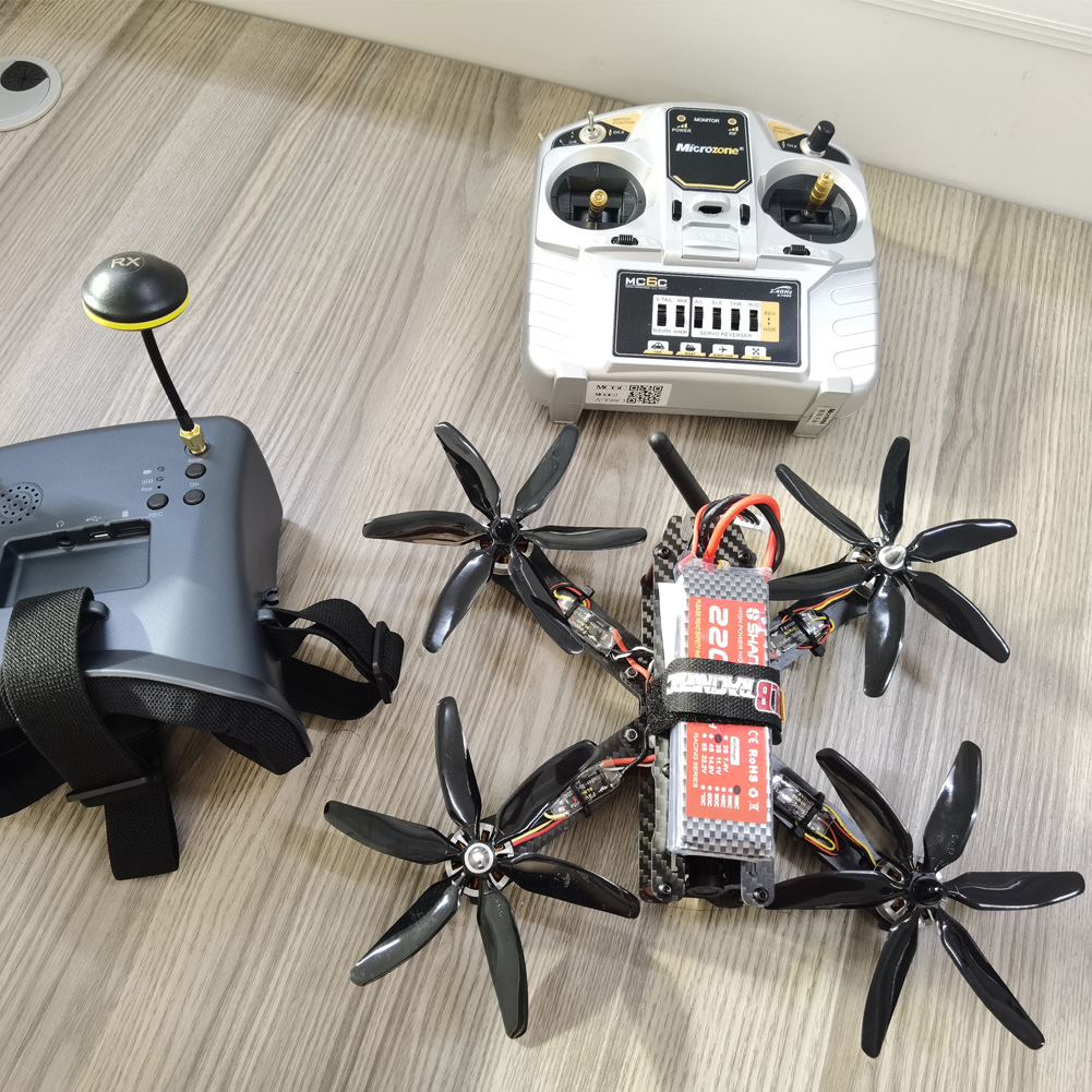 10pcs 504060 5x4x6 6-Blade Sin - Drone Kit Octocopter recensie en prijs