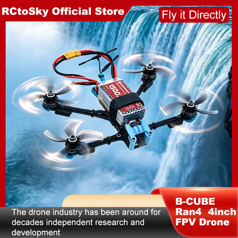 B-CUBE Ran4 4inch FPV Drone Fr - Drone Kit Octocopter recensie en prijs