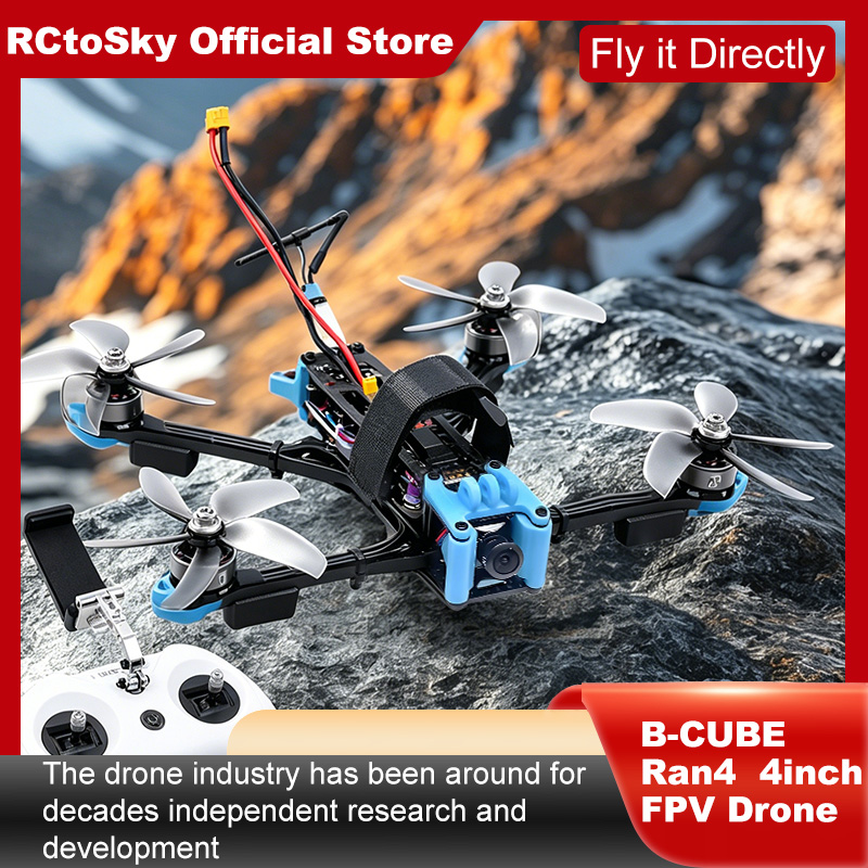 B-CUBE Ran4 4inch FPV Drone Fr - Drone Kit Octocopter recensie en prijs